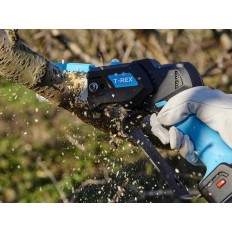 Potatore elettrico Campagnola T-Rex con batteria plug-in: il tagliaerba potente e pratico