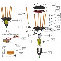Cinghia di Trasmissione per Abbacchiatore GIULIVO 702