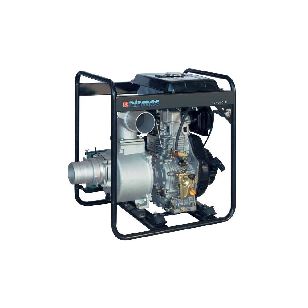 Motopompa Diesel AIRMEC HL 100 CLE con Avviamento Elettrico