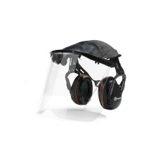 Cuffie protettive Husqvarna con visiera in perspex