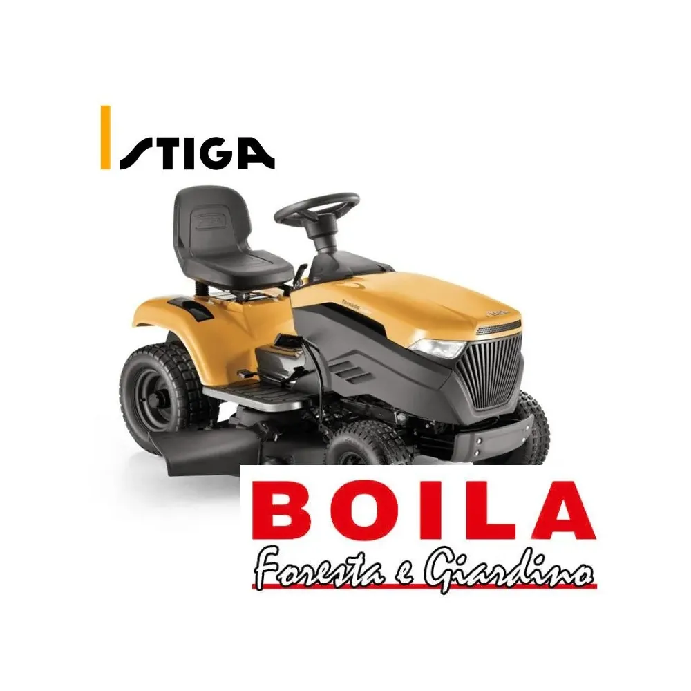 Trattorino tagliaerba Stiga Tornado 5108 W: Potente e affidabile