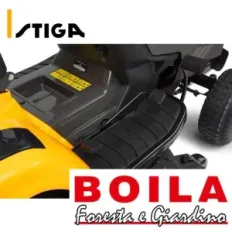 Trattorino tagliaerba Stiga Tornado 5108 W: Potente e affidabile