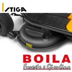 Trattorino tagliaerba Stiga Tornado 5108 W: Potente e affidabile