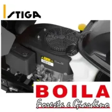 Trattorino tagliaerba Stiga Estate 384 M: Potente e affidabile