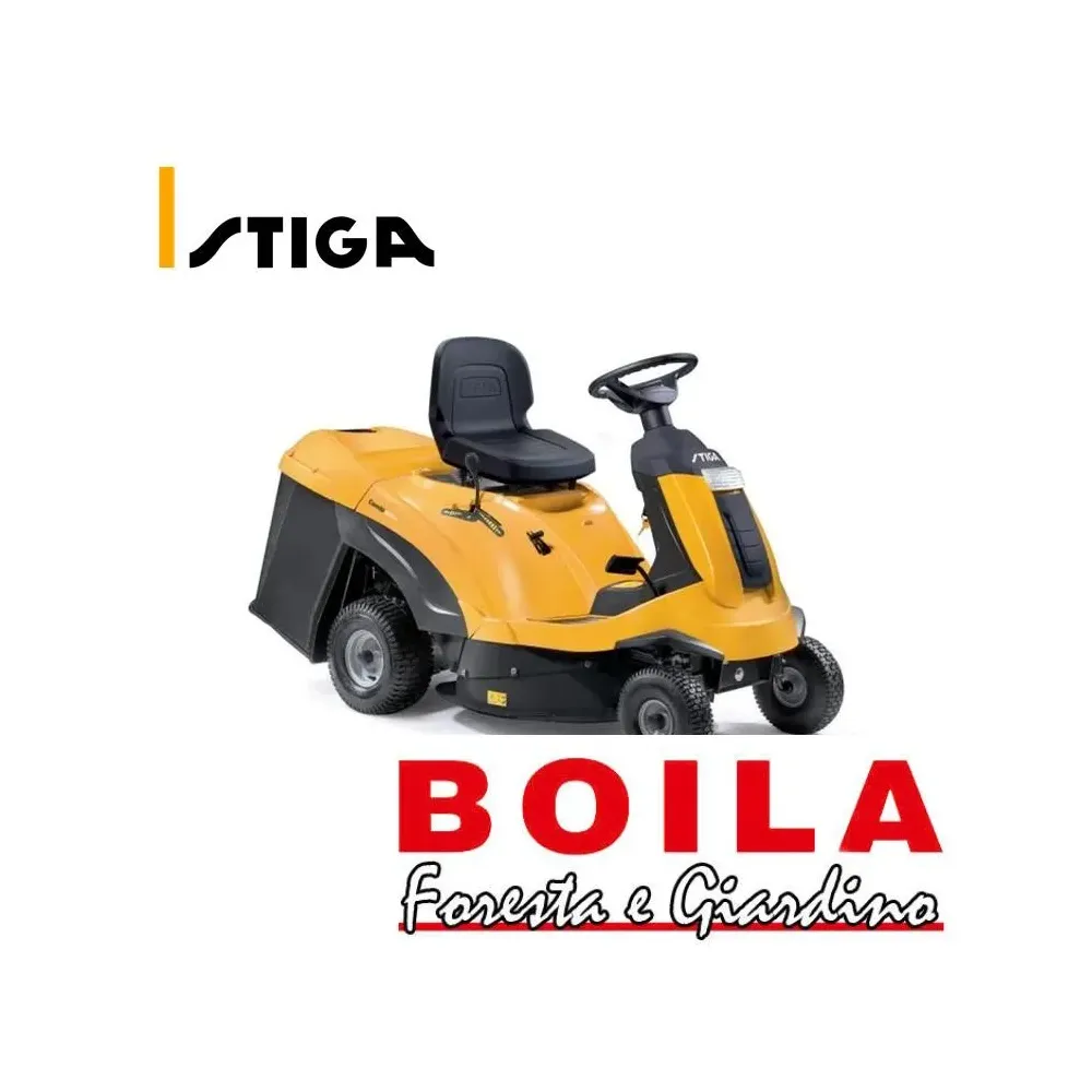 Trattorino tagliaerba Stiga Combi 372: Potente e versatile per un prato perfetto