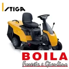 Trattorino tagliaerba Stiga Combi 166: Potente e versatile per un prato perfetto