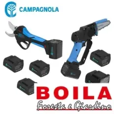 Kit campagnola forbice elettrica cordless stark l Ø37mm e potatore t rex