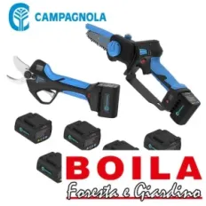 Kit Campagnola: Forbice Elettrica Cordless Stark M Ø32mm e Potatore T Cat M – Taglia con precisione e facilità