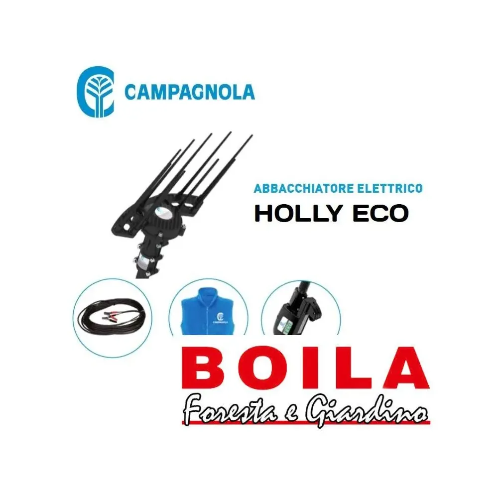 Kit raccolta elettrico: abbacchiatore Campagnola Holly Eco – Massimizza la visibilità sui motori di ricerca con un titolo SEO ot