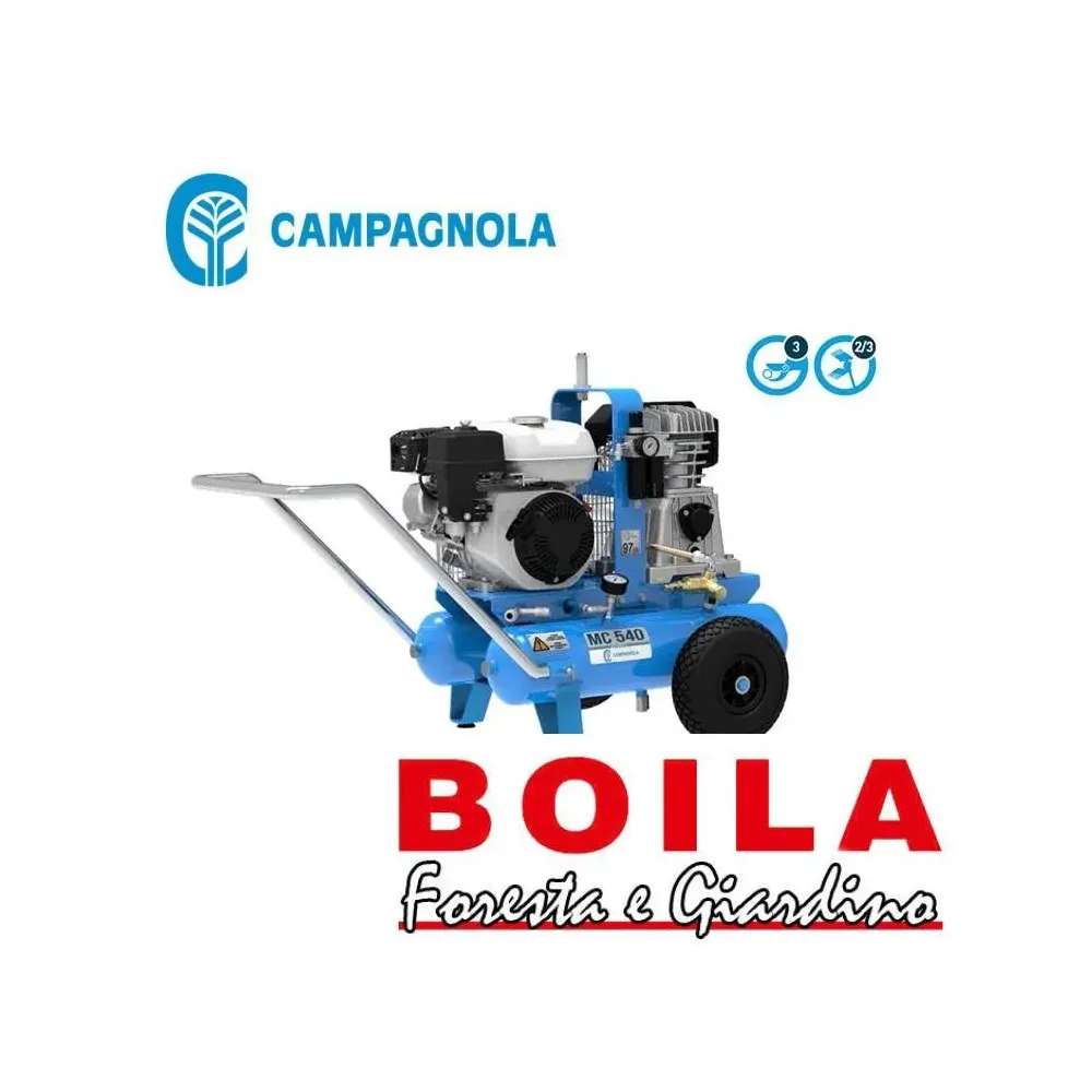 Motocompressore campagnola mc 545 benzina – honda gp160: Potente e affidabile compressore a motore benzina Honda GP160